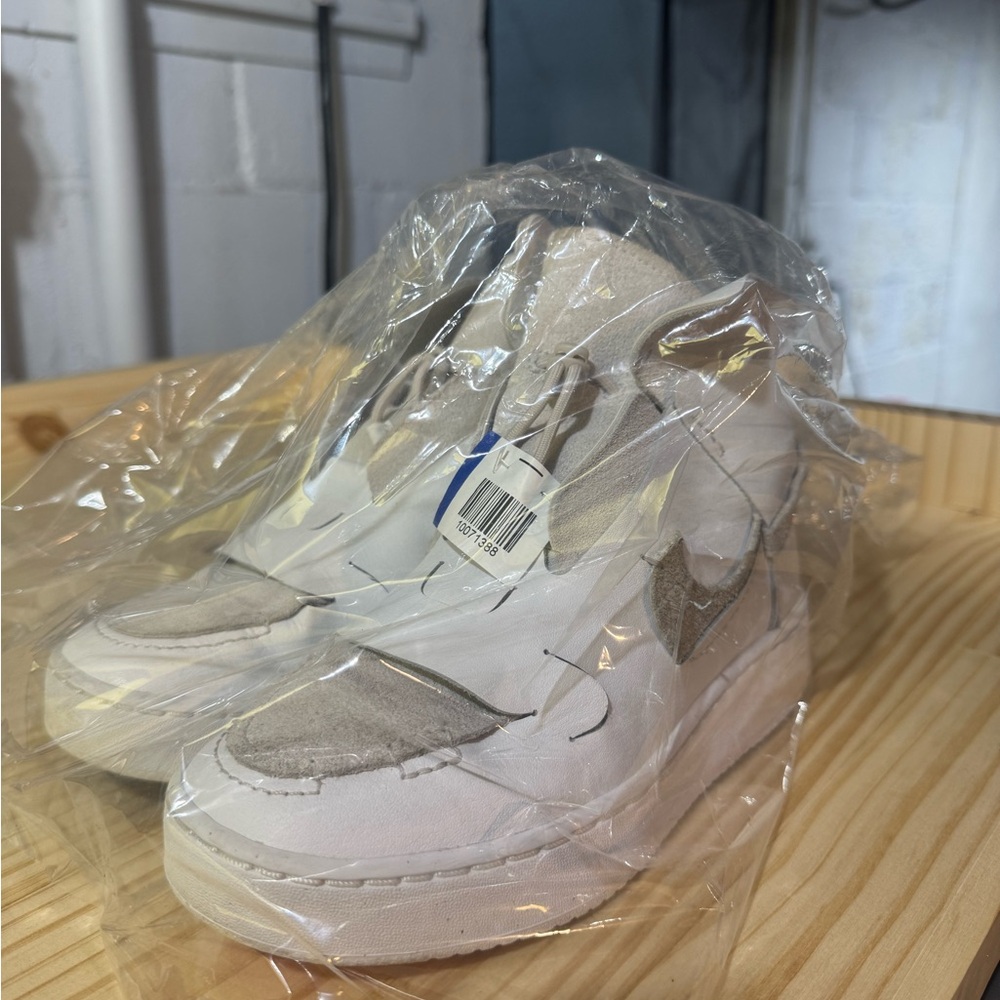 Nike White and Gray High-Tops